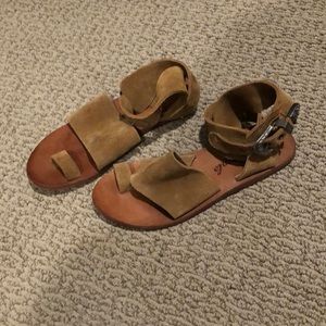 Free people suede sandals